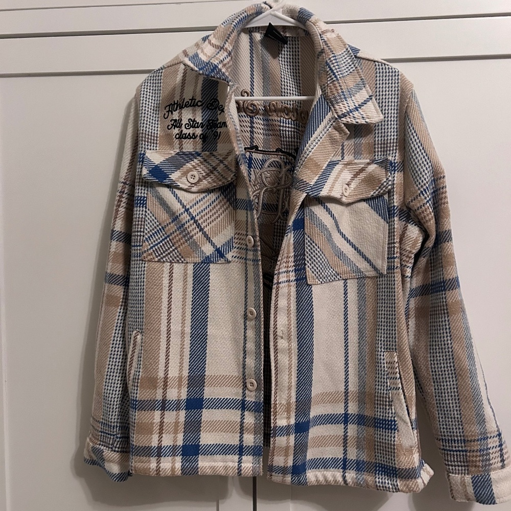 Vintage 1991 jacket Blue and tan colorway